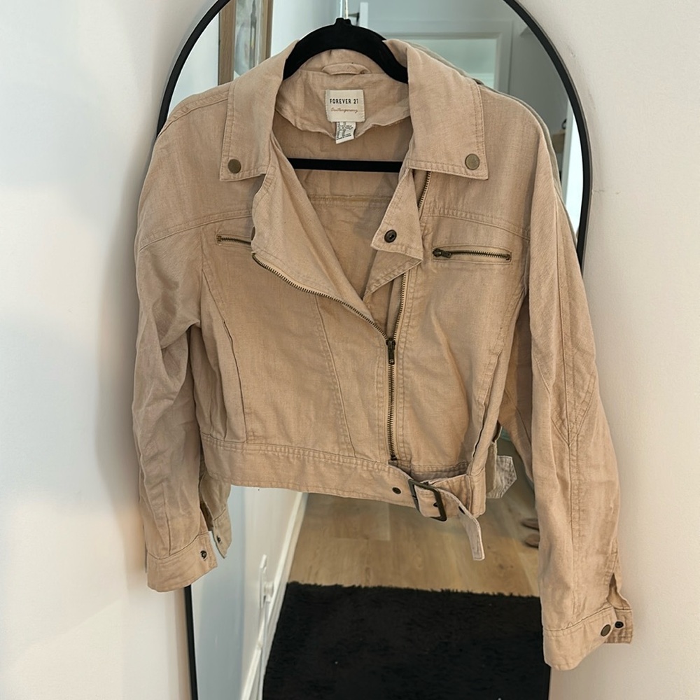 Forever 21 aviator jacket